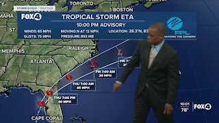 Tropical Storm Eta Update 11/11/20 10 PM