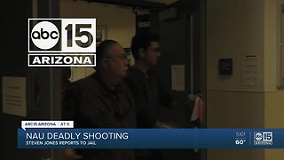 Steven Jones reports for jail in connection to deadly NAU shooting