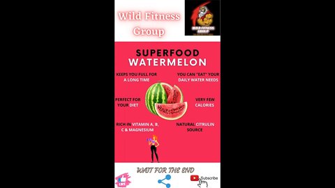 🔥 Superfood watermelon🔥#shorts🔥#viralshorts🔥#fitnessshorts🔥#wildfitnessgroup🔥