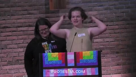 Non-Binary Lutheran Says ‘LGBTQ PRIDE is Wearing a Crop Top at the Lectern, Showing a Little Skin’