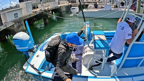 I tried to FLIP a boat at Miami Boat Show