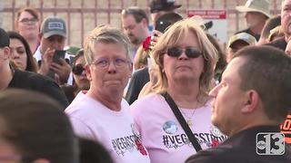 Hundreds gather to remember 1 October victims 6 months after shooting