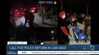 Call for Carlsbad PD reform following video of Taser incident with African American man