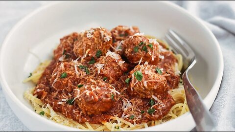 Gluten Free Spaghetti and Meatballs | My husband's favorite meal ever!