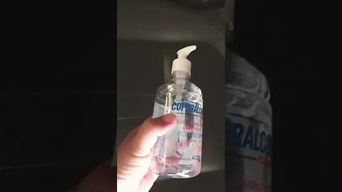 sempre verifique o álcool gel do seu carro na bolsa, bolsa da bicicleta... não fique sem álcool 👍🏻