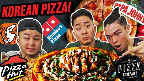 4 American Pizza Chains (Dominoes, Pizza Hut, Papa John's, & Little Caesars)