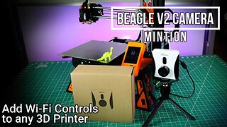 Add Wi-Fi Controls & Camera To Any 3D Printer - Plug & Play - Beagle V2 Camera