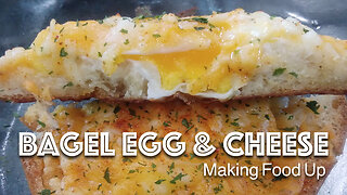 Toasted Egg & Cheese - 3 Ingredients | Making Food Up