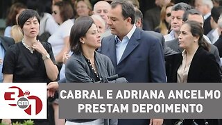 Sérgio Cabral e Adriana Ancelmo prestam depoimento ao juiz Sérgio Moro