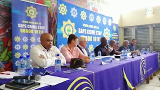 SOUTH AFRICA - Cape Town - Minister of Police meets the community of Hout Bay(video) (AJf)
