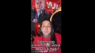 Satanistas comemoram votação de LULA