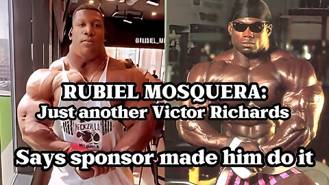 RUBIEL MOSQUERA IS ANOTHER VICTOR RICHARDS - MORE EXCUSES