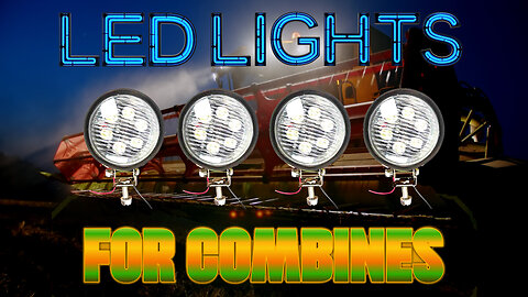 LED Cab Light Upgrade Kit for M2 Gleaner Combines
