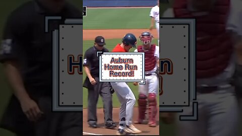 Bryson Ware Breaks Auburn Baseball Home Run Record! | #auburn #homerun #baseball