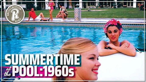 Summertime at the pool...1960s - Life in America