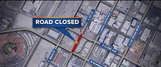Downtown Las Vegas road closure until Feb. 2021