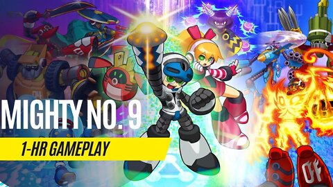 Mighty No. 9 - 1 Hour Gameplay - PS4