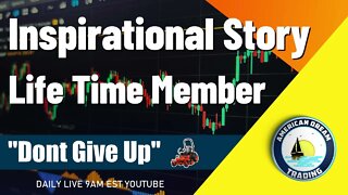Inspirational Story Life Time Member Stock Market