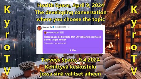 Terveys Space X:ssä - 9.4.2024 (suomenkielinen tekstitys)