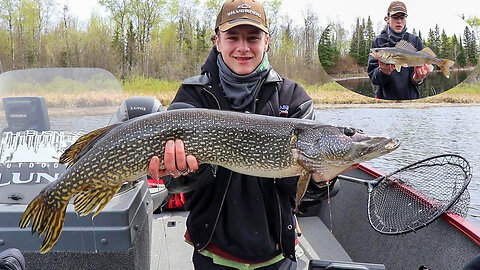 Pre-Fishing for Big Whiteshell Walleye and Pike! (We Found Them)