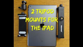 Tripod Mounts for the Ipad