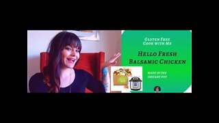 Cook with me! Instant Pot: Hello Fresh Basil Chicken