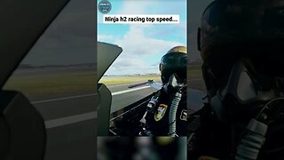 Ninja H2 TOP SPEED Drag Race