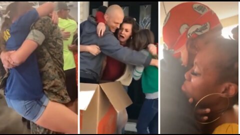 Emotional Moments of Soldiers Coming Home | Random Acts of Kindness 2022 [Pt. 19]