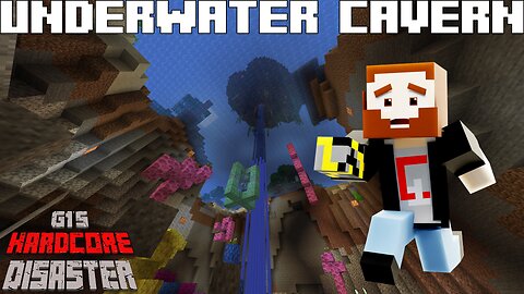Underwater Cavern Construction! - G1's Minecraft Hardcore Disaster