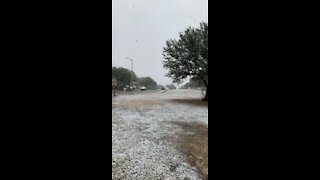 Snow in Austin, TX