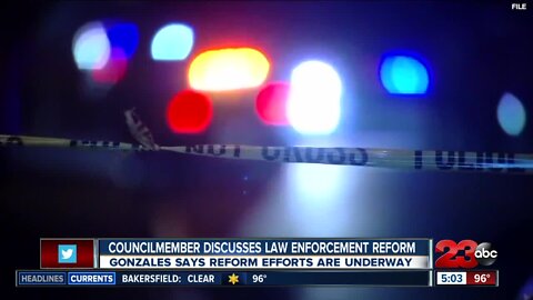 Andrae Gonzales discusses law enforcement reform