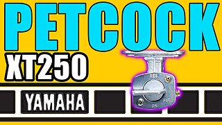 Petcock Valve Replacement – Yamaha XT250