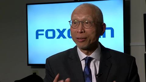 Foxconn official on autonomous driving lanes