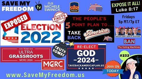 #232 Exposing The REAL Election Fraud, Mari-Corruption County’s Grassroots VS Trans Republicans + Members At Large Showcase Showdown, Re-Electing God 2024 & How To Finally WIN – DO A 180 & TAKE BACK AMERICA NOW!