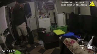 Body cam footage shows man in crisis point gun at BPD officers before being shot