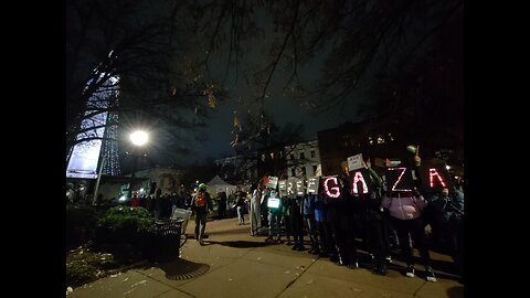 Palestine Supporters Disrupt Baltimore Washington Monument Lighting Ceremony