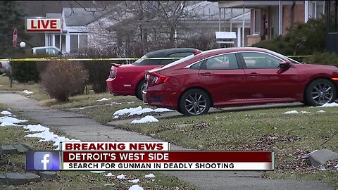 Search for gunman in deadly shooting