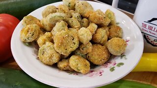 Fried Okra - Extra Crunchy - 100 Year Old Recipe - The Hillbilly Kitchen