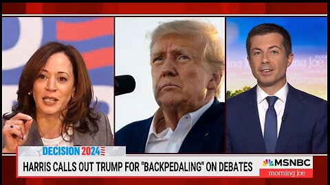 Pete Buttigieg Claims Trump Is Pulling Out Of The Debate