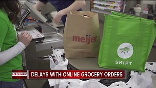 Delays with online grocery orders during COVID-19 outbreak