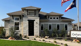 Gehan Model Home, Juniper Plan, Veramendi Community, New Braunfels TX