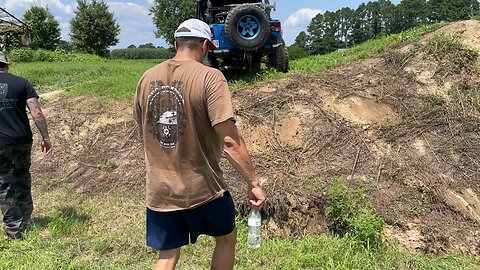 Improvised Jeep Obstacle