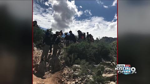 Crews rescue heat-exhausted hiker in Catalina State Park