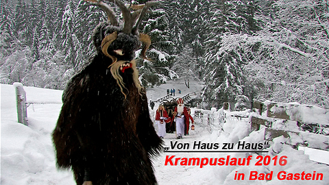 Krampus in Austria - a old tradition on St. Nicholas' day