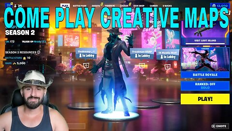 🔴*NEW* Fortnite Livestream Creative 2.0 Maps With Viewers!
