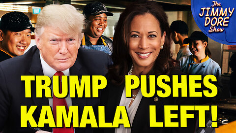 Kamala STEALS Trump’s Idea To Eliminate Taxes On Tips!