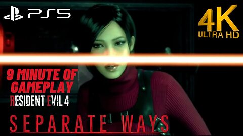RE4 Remake Separate Ways 9 Minutes NEW Exclusive Gameplay No Commentary
