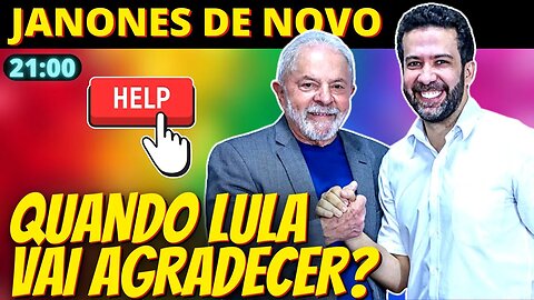 21h Para tretar com bolsonaristas, Lula vai usar Janones novamente. Quando ele será do governo?