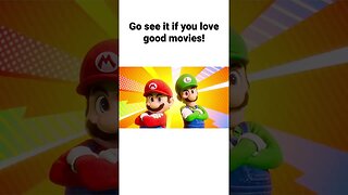 The Super Mario Movie is a PERFECT MOVIE!! #shorts #review #mario #mariomovie