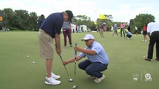 Injured South Florida veterans receive custom golf clubs